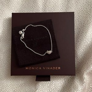 Monica Vinader Nura Heart Bracelet